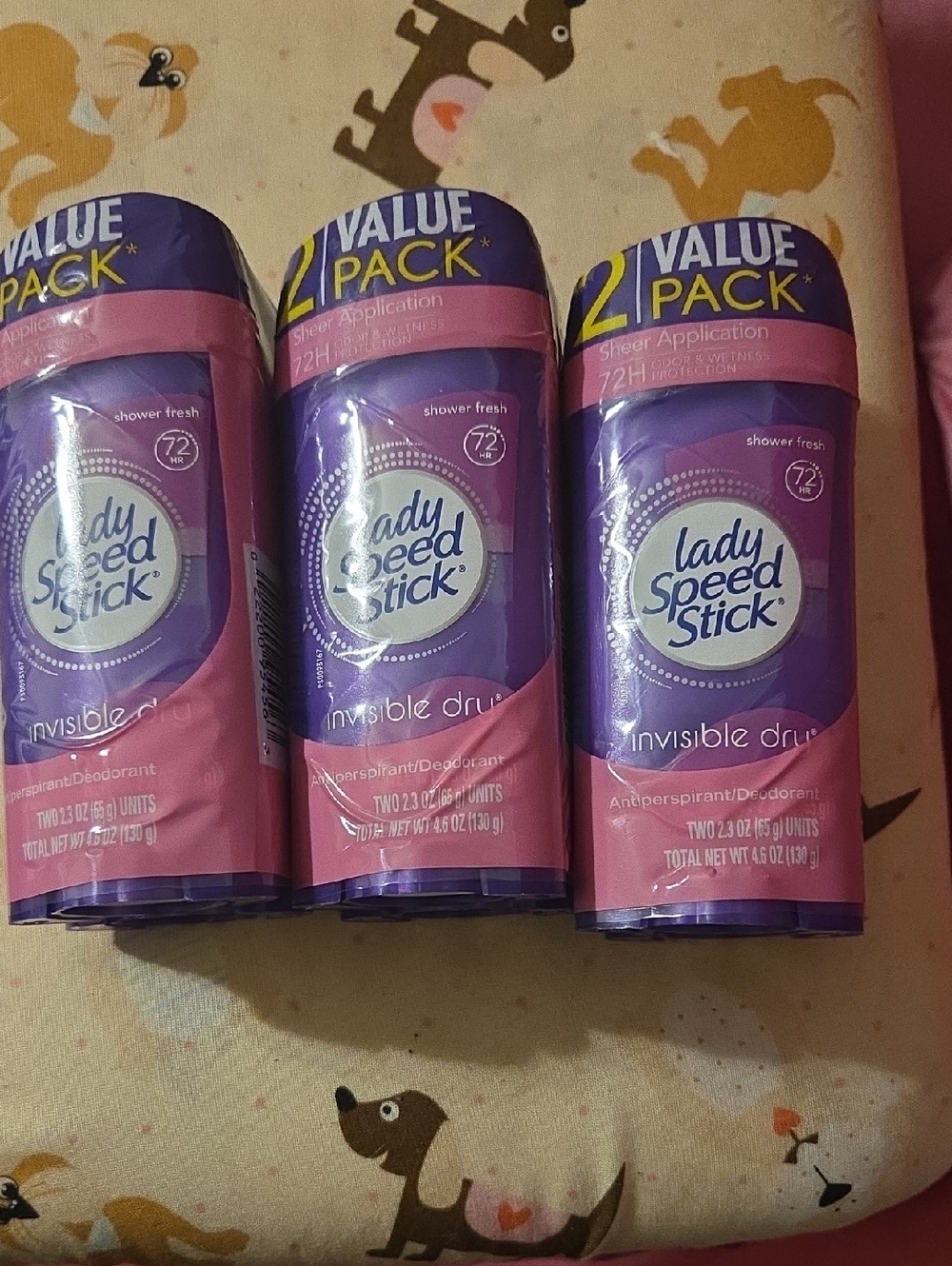 Lady Speed Stick 6 Shower Fresh NWT